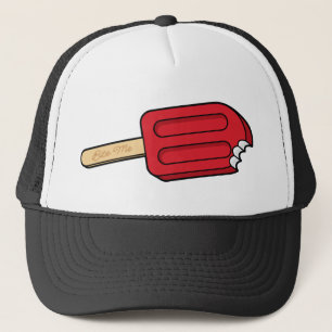 Cherry Popsicle Bite Me Casquette (blanc/noir)