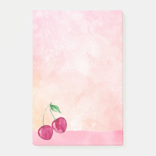 Cherry Post-it® Notes (Voorkant)