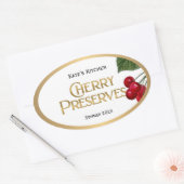 Cherry PReserves Jelly Label (Envelop)