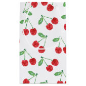 Cherry Print Klein Cadeauzakje (Achterkant)