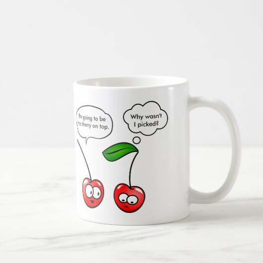 Cherry Puns Koffiemok (Rechts)