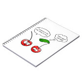 Cherry Puns Notitieboek (Linkerzijde)