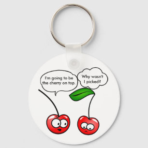 Cherry Puns Sleutelhanger