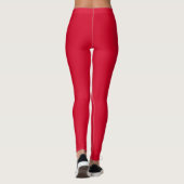 Cherry Red Custom Fashion / Leggings de Yoga avec (Dos)