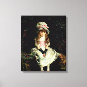 Cherry Ripe, 1879 Canvas Afdruk