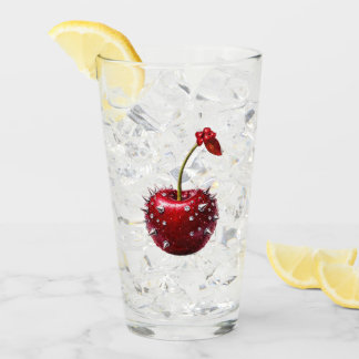 Cherry Rock Style RVS Fles Glas