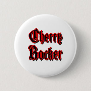 Cherry Rocker - Witte Button #2