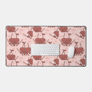 Cherry Samurai Schattig Fruit Bureaumat