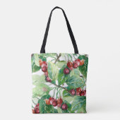 Cherry Seamless Pattern Draagtas (Achterkant)
