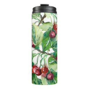 Cherry Seamless Pattern Thermosbeker