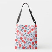 Cherry seizoen moderne random patterns monogram ta crossbody tas (Achterkant)