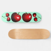 Cherry Skateboard - Uw kleuren (Horizontaal)