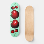 Cherry Skateboard - Uw kleuren (Voorkant)