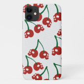 Cherry Skulls Red Case-Mate iPhone Case (Achterkant)