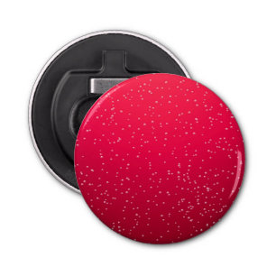 Cherry Soda met Tiny Bubbles Background Art Button Flesopener