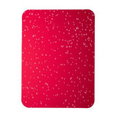 Cherry Soda met Tiny Bubbles Background Art Magneet (Verticaal)