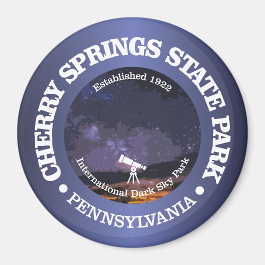 Cherry Springs SP Magneet (Voorkant)