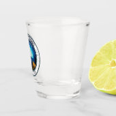 Cherry Springs State Park Pennsylvania Badge Shot Glas (Rechts)