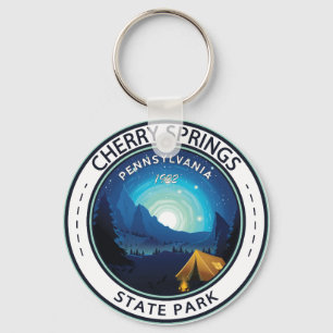Cherry Springs State Park Pennsylvania Badge Sleutelhanger