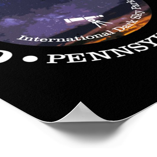 Cherry Springs State Park Shirt Funny Hiking 1922 Poster (Hoek)