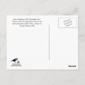 Cherry St. Garage circa 1925 Briefkaart (Achterkant)