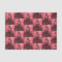 Cherry Steampunk Valentijn Tissuepapier