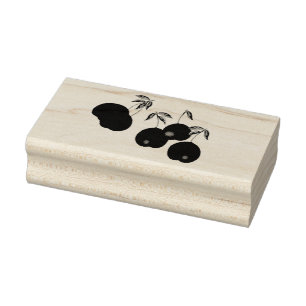 Cherry Stems Art Stamp Rubberstempel