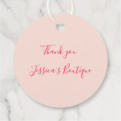 Cherry Stems Gift Labels (Achterkant)