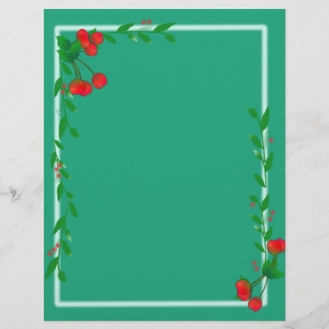 Cherry Stems Scrapbook (Voorkant)