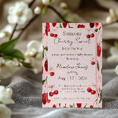 Cherry Sweet - Baby Shower Invitation