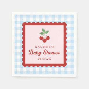 Cherry Sweet Baby Shower Servet