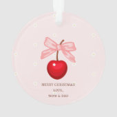 Cherry Sweet Birthday Ornament (achterkant)