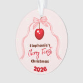Cherry Sweet Birthday Ornament (voorkant)