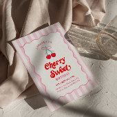 Cherry Sweet Invitation d'anniversaire