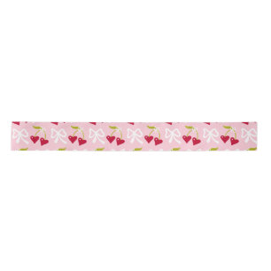 Cherry Sweet Preppy Roze en Rood Tiener Kinder Mei Lint