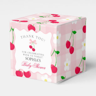 Cherry Sweet Rose Coquette Baby shower Ballotins