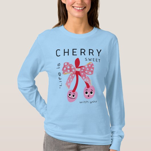 CHERRY SWEET T-SHIRT (Voorkant)