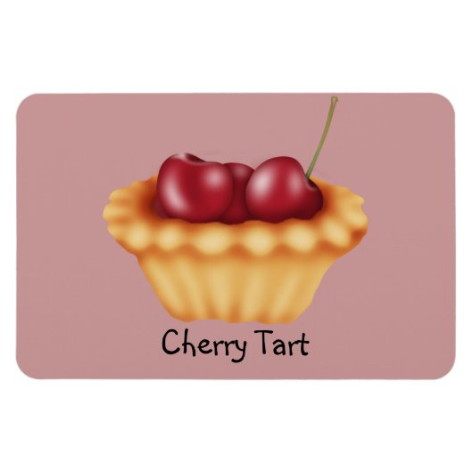 Cherry Tart Magneet (Horizontaal)