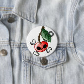 Cherry Tattoo Ronde Button 7,6 Cm (In situ)