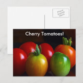 Cherry Tomaten Briefkaart (Voorkant / Achterkant)