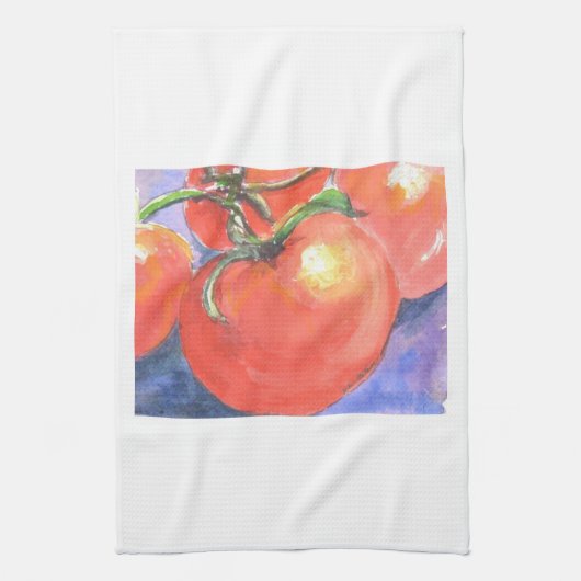 Cherry Tomato Kitchen Towel Theedoek (Verticaal)