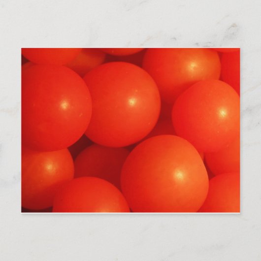 Cherry Tomatoe - briefkaart (Voorkant)