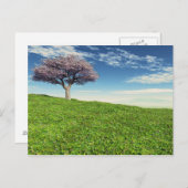 Cherry Tree Briefkaart (Voorkant / Achterkant)