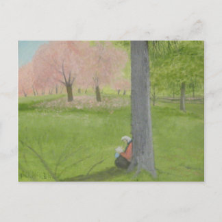 Cherry Tree Sketcher - Central Park Briefkaart