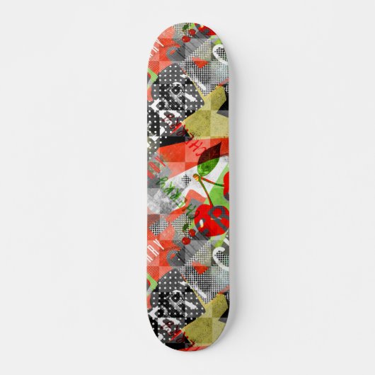 Cherry version c aestghetic stunning skateboard (Voorkant)