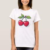 Cherry-vruchten T-shirt (Voorkant)
