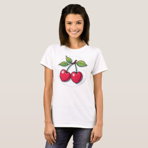 Cherry-vruchten T-shirt