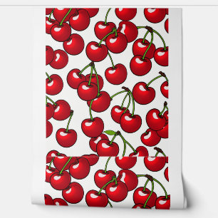 Cherry Wallpaper Behang
