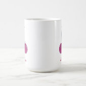 Cherry Waterverf gepersonaliseerd Koffiemok (Center)