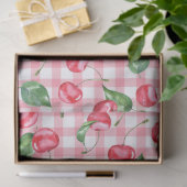 Cherry Waterverf Pattern Tissuepapier (Geschenk)